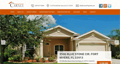 Desktop Screenshot of carneyproperties.com